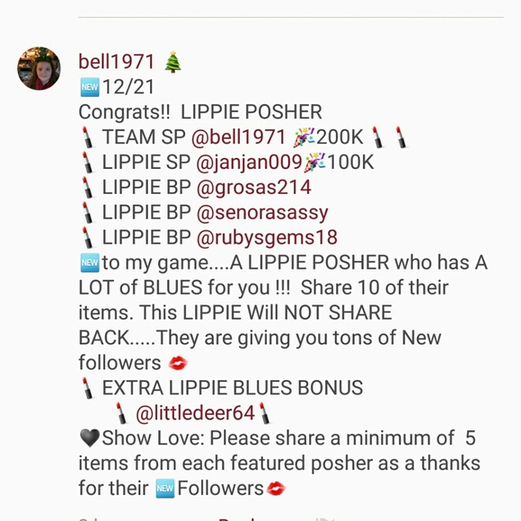 I'm a Lippie Posher of the Day! - Picture 2 of 2